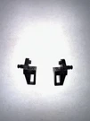 Ibm Selectric Iii Part Paper Table Brackets Set Of #1254899, 1254900 Screw H. Fixed Price $34.95.