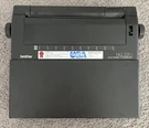 Brother HQ-220 Electric Word Spell Gray Portable Plastic Typewriter Works. Fixed Price $99.99.