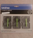 Brother 6030 Black Ribbon Cassette Cartridges For EP-41/43/44/45 & WP-600. Fixed Price $35.00.
