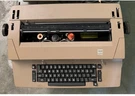 1 Vintage Mocha Ibm Correcting Selectric Ii Typewriter. Fixed Price $129.00.