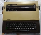 Brother Student-riter Xl Typewriter Model CE-25 Electric Brown. Fixed Price $49.75.