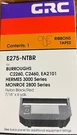 New Grc E275-NTBR Nylon Black/red Ribbon Tape For Hermes Monroe Burroughs. Fixed Price $5.50.