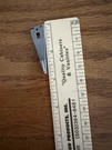 Ibm Selectric Part # 1256665 Margin Set Accent Gray 3/4 Long X 1/2 Wide. Fixed Price $19.95.