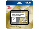 Brother TZEM251 Black Print On Premium Matte White Laminated Tape For P-touch. Fixed Price $32.99.