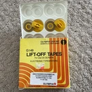 Aeg G149 Lift-off For Use Olympia Electronic Typewriters (2 Tapes) Nos. Fixed Price $6.99.