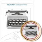 Remington Monarch De Luxe Sperry Rand Typewriter User Instruction Manual. Fixed Price $14.95.