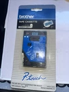 Brother Touch Tape Set TC6001 Black On Blue 12 Mm Half Inch. Fixed Price $13.50.