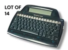 (lot Of 14) Alphasmart 3000 Portable Desktop Word Processors - Parts Only!!. Fixed Price $489.99.