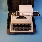 Vintage The Vermont Country Store Typewriter With Carrying Case Tested. Fixed Price $137.95.