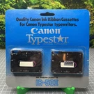 Canon IR-50 Ii Black Ink Ribbon Electronic Typewriters Cassette 2 Pack Oem. Fixed Price $63.00.