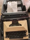Vintage Sears The Scholar W/ Correction Typewriter Model 161.53770 With Hardcase. Fixed Price $94.99.