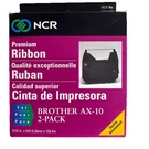 Ncr Premium Ribbon For Brother AX-10 2-PACK Brand New / Factory Sealed. Fixed Price $12.00.
