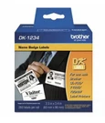Brother DK-1234 Name Badge Label 2.36" Width X 3.39" Length E12. Fixed Price $16.61.