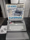 Brother SX-4000 Electronic Typewriter Lcd Display/dictionary/word Spell Org Box. Fixed Price $300.00.