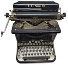 Vintage 1930"S? L.c.smith & Corona, 8 12 -manual Typewriter -broken Frame-read. Fixed Price $99.99.