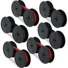 Tenare 6 Pair Universal Typewriter Ribbon Twin Spool Red, Black. Fixed Price $22.70.