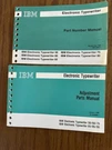 Ibm Electronic Typewriter Parts Manuals Genuine # SR-28-0088-1, S241-6058-5. Fixed Price $29.95.