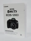 Canon Rebel T5 Eos 1200D Instruction Owners Manual Book New. Fixed Price $12.99.