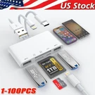 5 In 1 Memory Card Reader Usb 3.0 Otg Adapter Sd For Iphone/ipad Lot. Fixed Price $940.95.