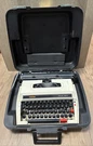 1975 Yellow Brother Deluxe 762TR Portable Typewriter With Case. Fixed Price $146.23.