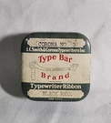Bar Brand Vintage Ribbon Lc Smith & Corona Typewriters Inc. Tin!. Fixed Price $14.95.