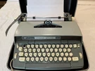 Smith Corona Coronet Electric 10 Blue Typewriter, Works!, W/carry Case & Cover. Fixed Price $115.00.