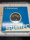 Swintec 1225 Orator 10 Print Wheel. New Oem. Free Ship.. Fixed Price $21.50.