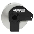 Brother P-touch DK1247 Label Tape, 4.07 X 6.4, Black On White, 180/ROLL. Fixed Price $37.62.