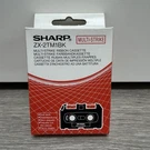Sharp ZX-2TM1BK Multi Strike Ribbon Cassette Single Open Box Discontinued. Fixed Price $100.00.