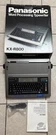 Vintage Panasonic Word Processor Typewriter KX-R800 Tested Ribbon Ink. Fixed Price $149.99.