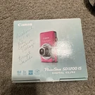 Camera Empty Box Only Canon Power Shot SD1200 Is Elph 10MP & Instructions. Fixed Price $16.89.