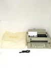 Vintage Ibm Wheelwriter 3 Electric Typewriter 674X W/plastic Cover, Ribbon Works. Fixed Price $239.99.