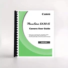 Owners Manual For Canon SX30 Is Power Shot Camera. Fixed Price $23.88.