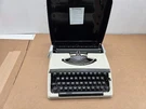 Vintage Portable Sears Roebuck Typewriter Light Tan W/ Cover Case 268.52100. Fixed Price $248.88.
