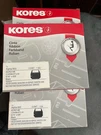 Lot 3 Kores KOR214B Carbofilm Typewriter Ribbons Royal Swintec As-is. Fixed Price $19.99.