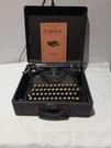 Vintage Corona 1920S Typewriter With Case And Original Manuel Oil. Fixed Price $140.00.