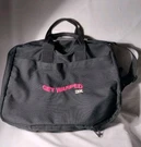 Ibm Get Warped Black Canvas Bag 18" X 14" 5" Laptop Carrying Case Os. Fixed Price $87.59.
