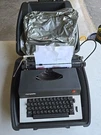 Vintage Olympia Sep Electric Typewriter With Case Cover And Manual Olympiette. Fixed Price $79.99.