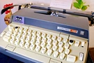 Vintage Smith Corona Electra 120 Electric Typewriter Case Tested Works Great. Fixed Price $99.00.