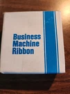 Business Machine Ribbon Single Spool Black Red (new Old Stock). Fixed Price $10.00.