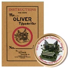 Oliver 5 Typewriter User Manual Instruction Owner's Guide Booklet Number Five. Fixed Price $8.50.