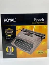 Royal 79103Y Epoch Manual 88-CHARACTER Typewriter, Gray For Parts. Fixed Price $45.00.