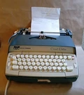 Scm Smith Corona Coronet Electric Typewriter W/case Portable Works. Fixed Price $59.00.