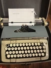 Excellent! Serviced 1963 Smith-corona Classic 12 Portable Typewriter Blue. Fixed Price $261.25.