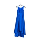 Adrianna Papell Arcadia Sleeveless High Low Ball Gown Dress Pockets Royal Blue. Fixed Price $128.00.