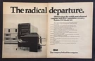 1970 Ibm SYSTEM/370 Model 145 Computer Photo "it's Radical" 2-PAGE Print. Fixed Price $11.69.