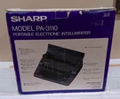 Sharp Portable Electronic Intelliwriter Model PA-3100 Ii With Box & Manual. Fixed Price $39.99.