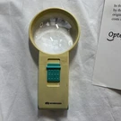 Schweizer Optelec Power 5X Led Handheld Lighted Magnifier Germany Okolux. Fixed Price $50.00.