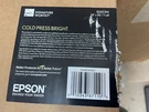 Epson S042314 19 Mil 24" X 50' Cold Press Bright Paper Roll - Matte White New. Fixed Price $149.95.