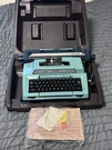 Vintage Smith Corona Coronet Xl Blue Electric Typewriter Model 6E W/ Case Tested. Fixed Price $69.95.